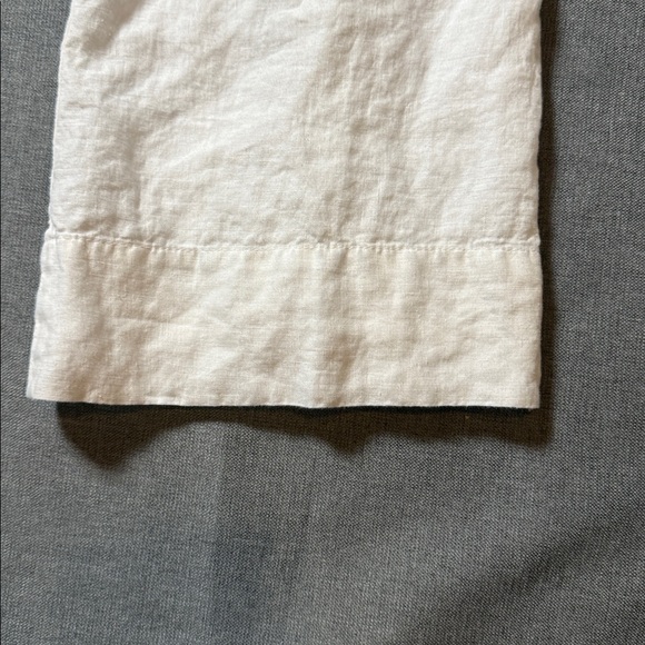 LOFT Wide Leg Ladies Pants White Size 14 New with Tags - Picture 2 of 11